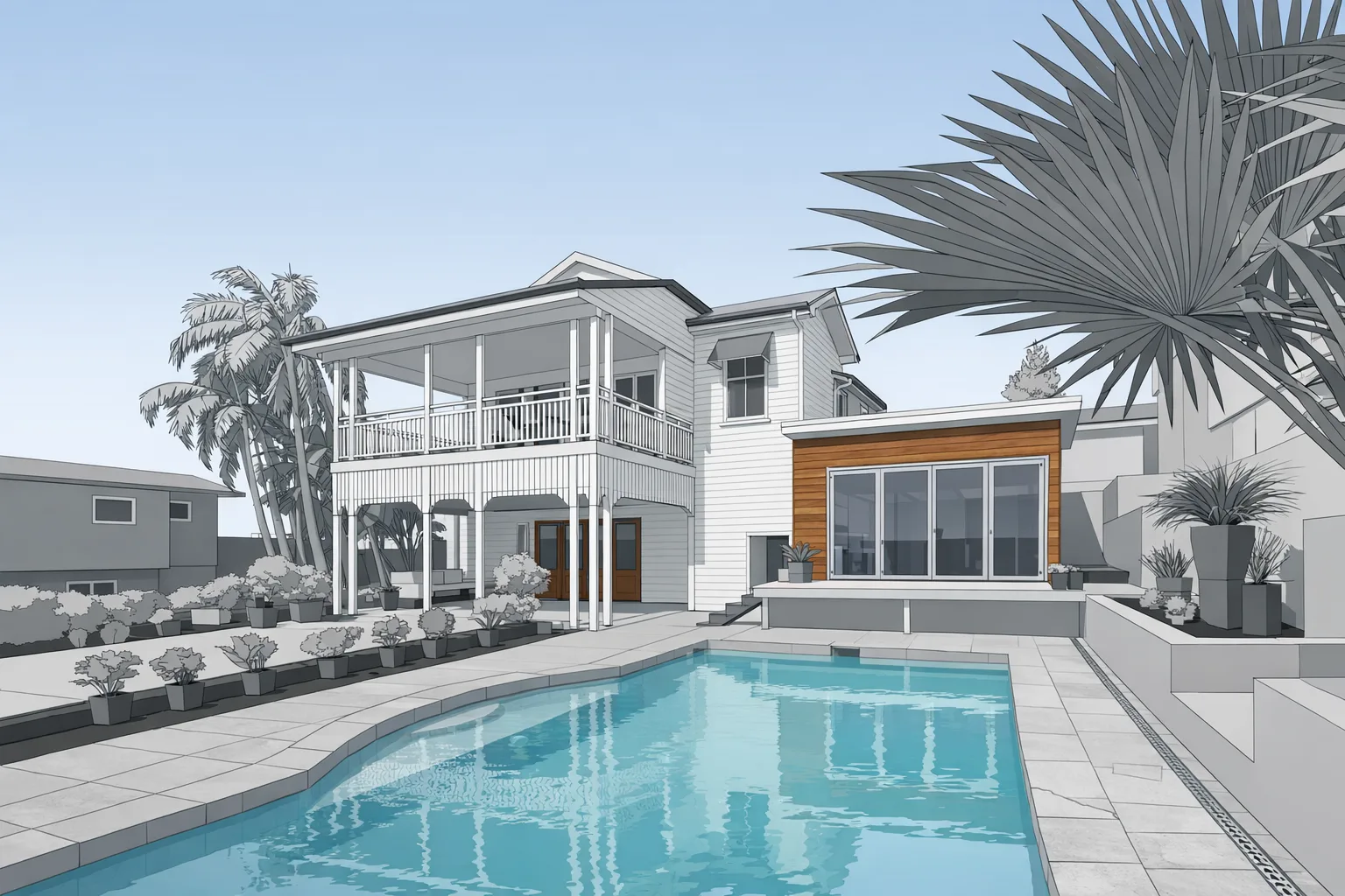 3D CAD model generated from LiDAR scan data